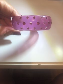 Beautiful Lucite Bracelet