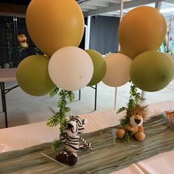 Safari Theme Center Pieces & Decor 