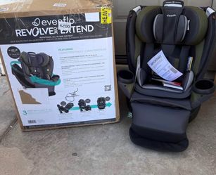 NEW! Evenflo Revolve360 Extend rotational all-in-one car seat