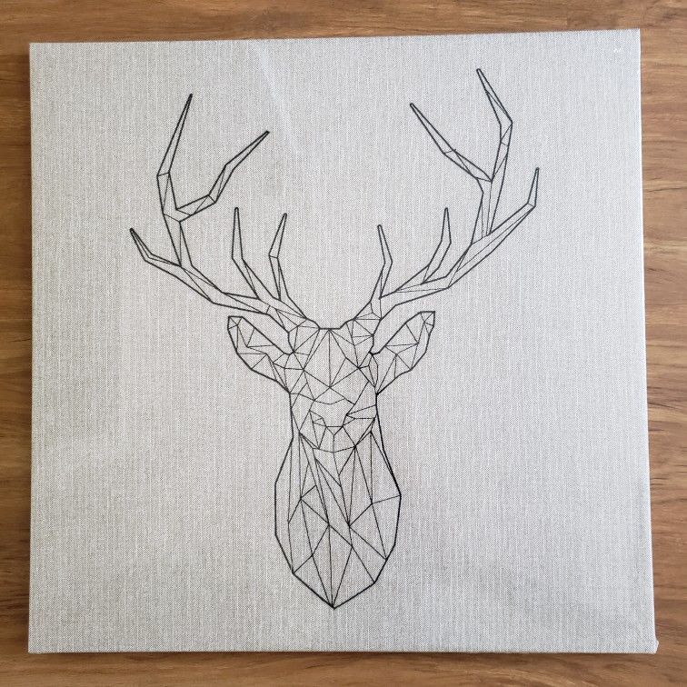 NEW Wall Art Décor Deer Motif