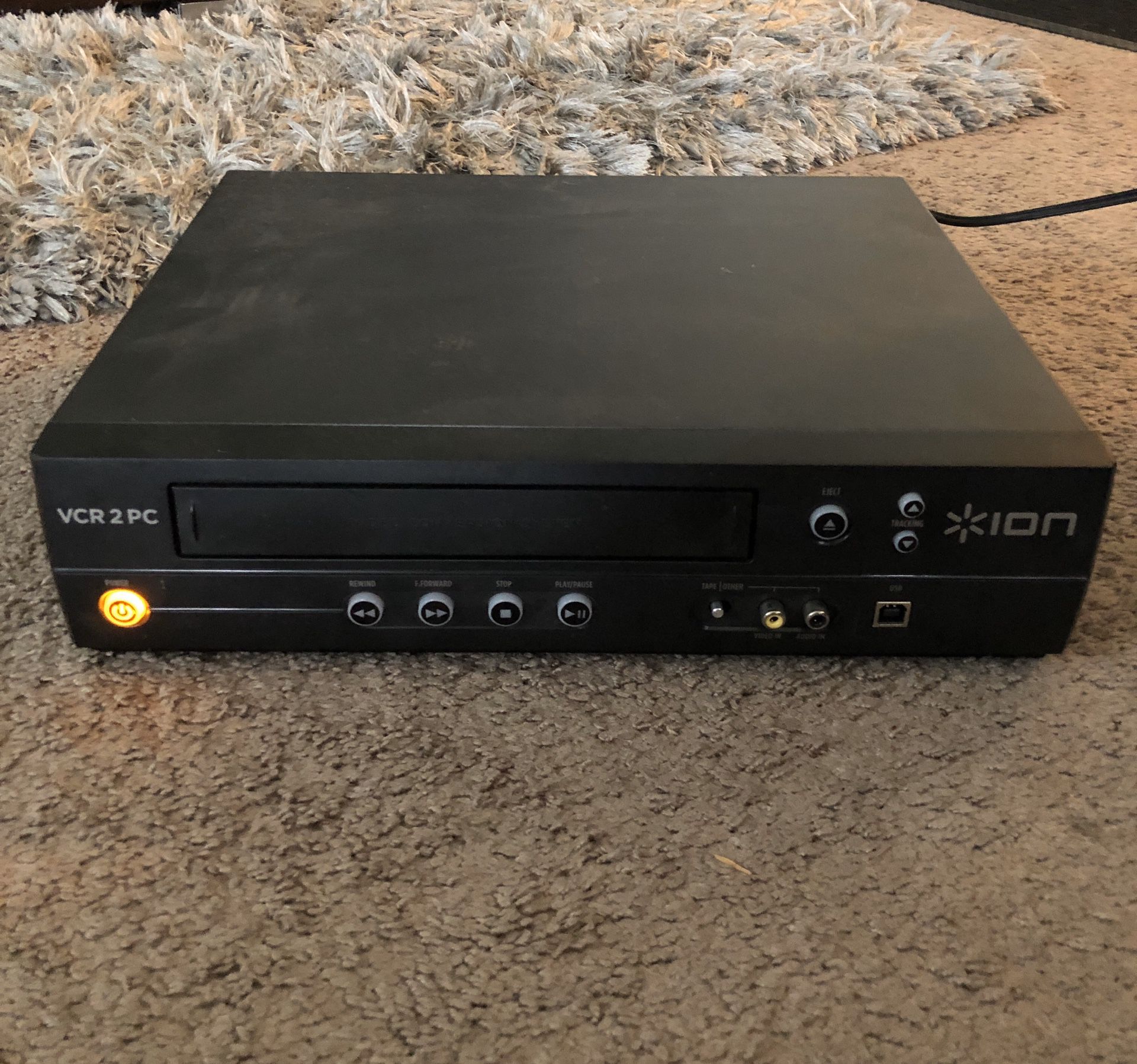 NIB ION VCR 2 PC Player Video Conversion System Convert VHS To Computer USB 2.0