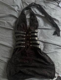 out cast dress