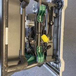 Hitachi Table Saw On Cart 