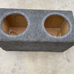 (2) 10” Subwoofer Sub Speaker Box Sealed