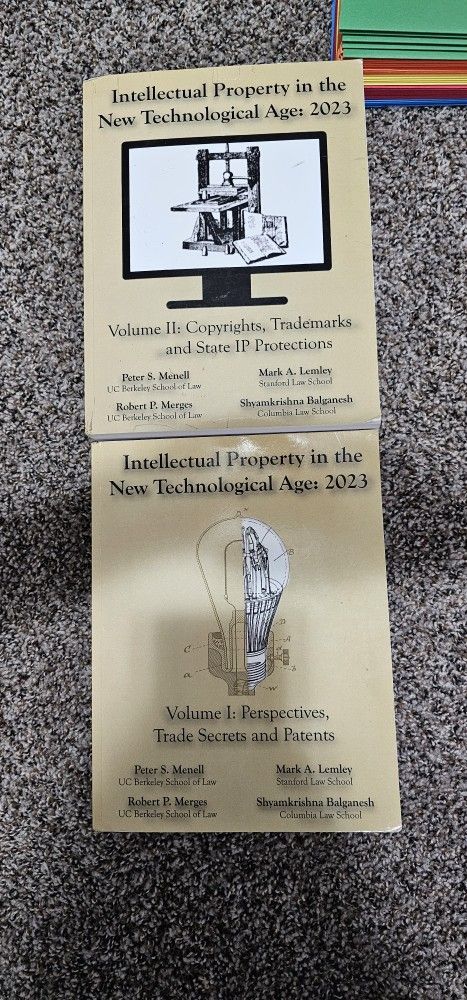Intellectual Property in The New Technological Age