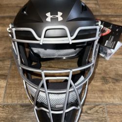 Catchers Helmet Brand New Under Armor  7 - 7 1/2