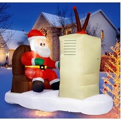 6FT Tall and 5FT Long Christmas Inflatable
