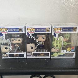 BLACK CLOVER FUNKO POPS