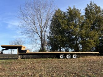 32ft 5th Wheel Flatbed Trailer