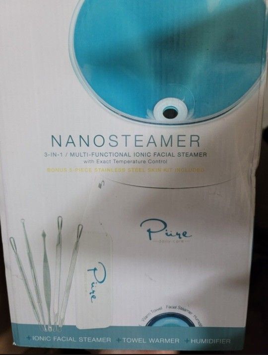 NanoSteamer Facial Steamer New