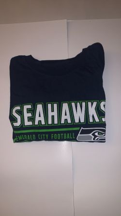  Seattle Seahawks Long Sleeve Shirt NFL Apparel Size Large Men