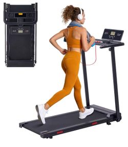 Walking Pad with Handle Bar