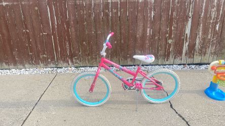 Pink Girls Bike 