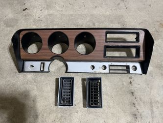 1970 - 72 Pontiac GTO A/C  Instrument Cluster Housing