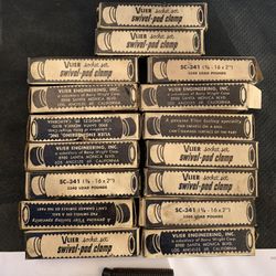 16 Vilier socket set Swivel-Pad Clamp 3/8-16 x 2”.   