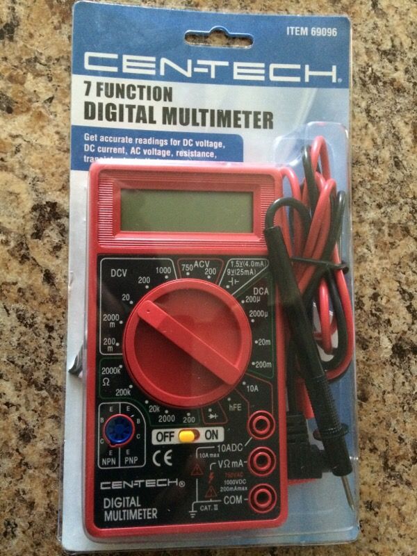 7 Function Digital Multimeter-
