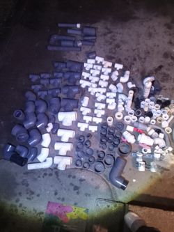 Lot of New PVC fittings