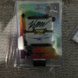 Kevin Mcgonigle Leo De Vries Dual Auto Baseball Card 