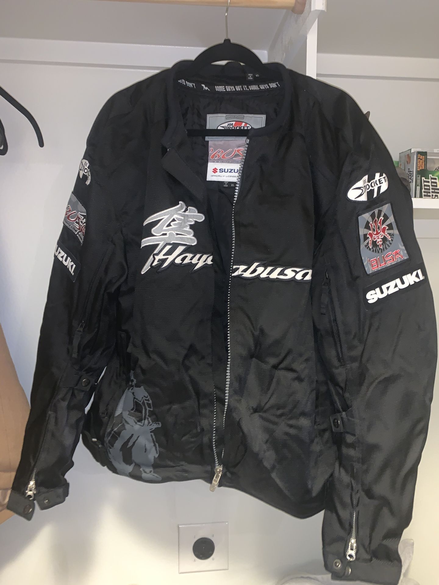 joe rockets motorcycle jacket XL Official Suzuki ‘Busa Hayabusa Rocket Nation