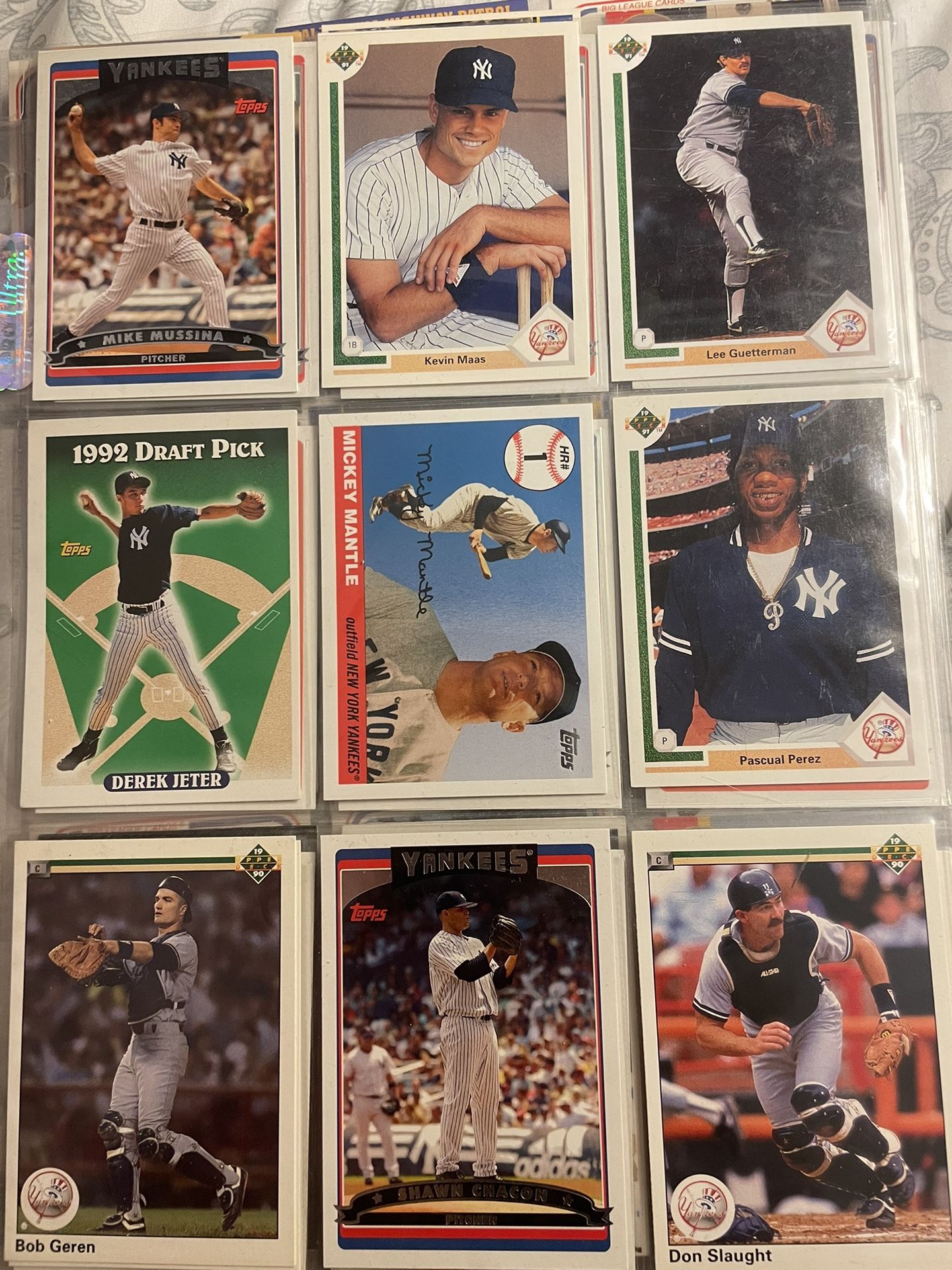 Vintage Baseball Cards