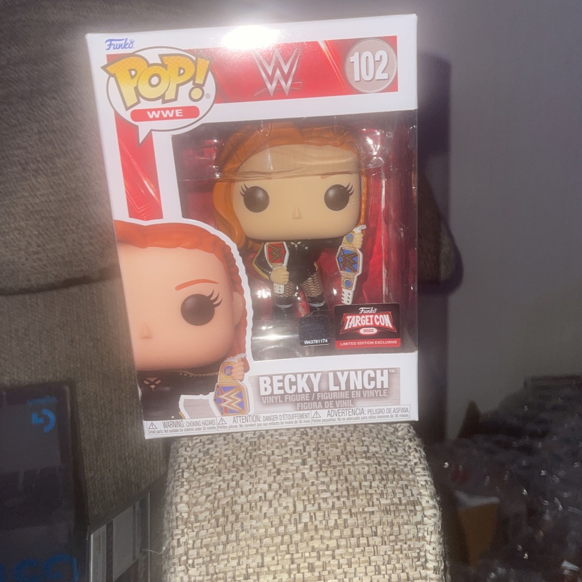 Becky Lynch target con 2022 Funko pop #102