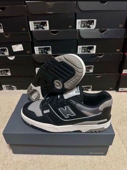 Balance 550 Grey Black /BB550SR1 Size 9 Brand New
