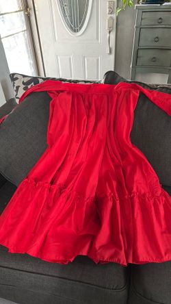 Folclorico red skirt