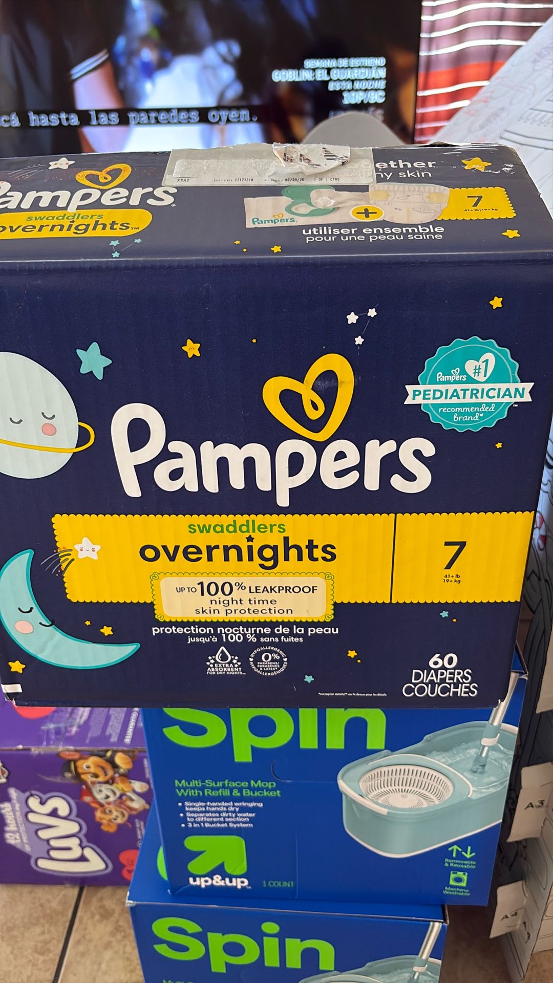 Pampers Overnight