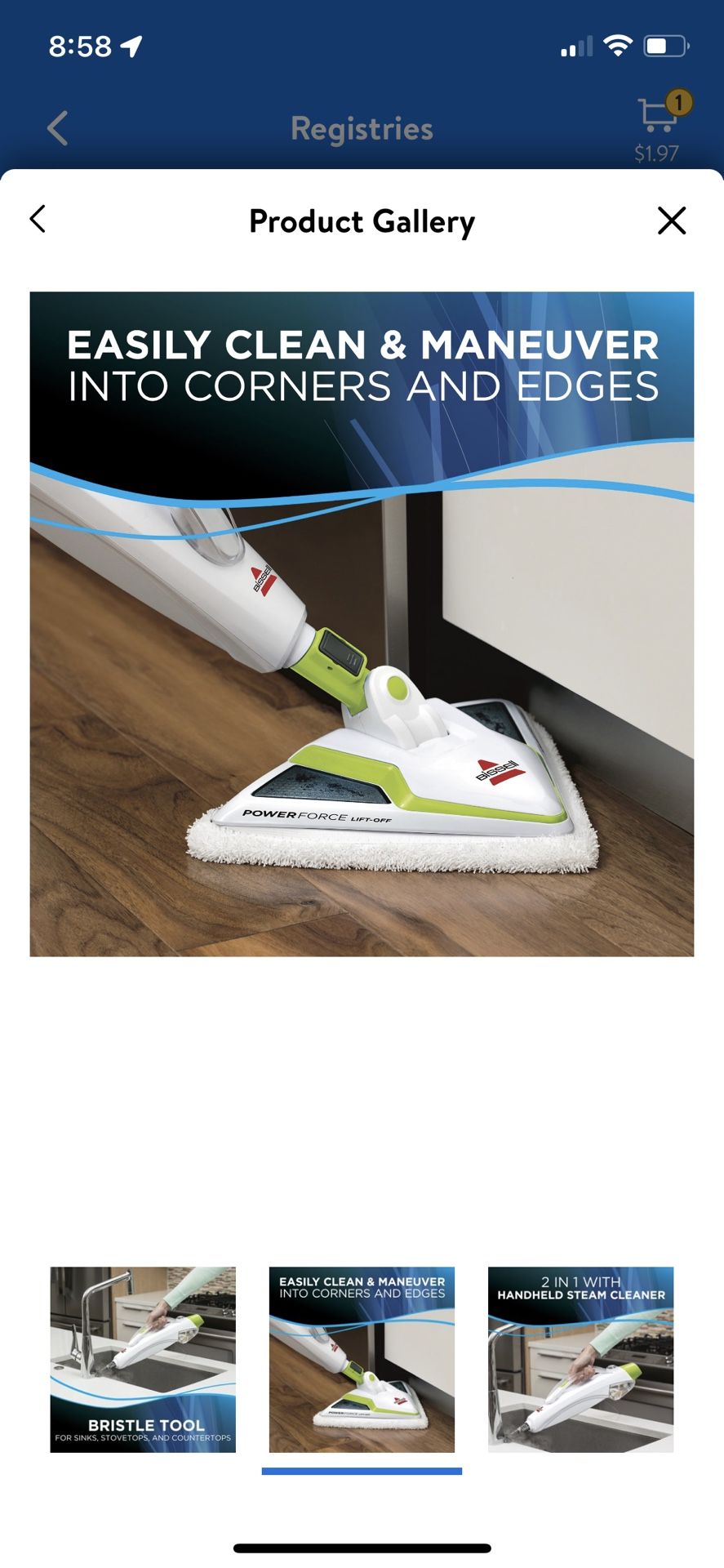 Bissell Steam mop