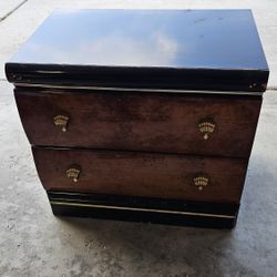 2 DRAWER END TABLE