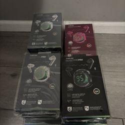 Transparent Bluetooth earbuds | LED display | Touch control earbuds | READ DISC