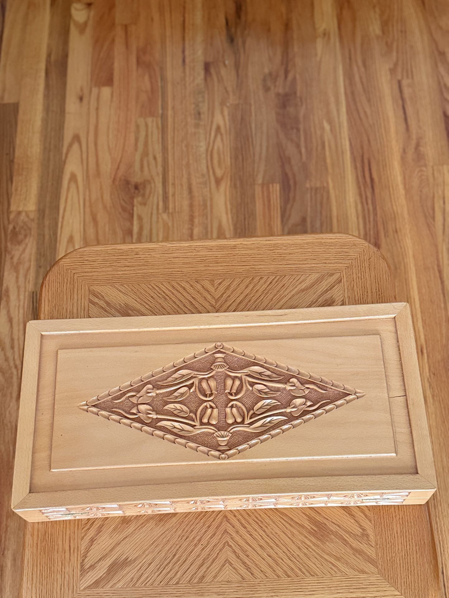 Hand Crafted Back Gammon Board Game -1993