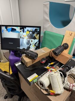 16 Channel DVR With (3) 4MP Cameras And Cables