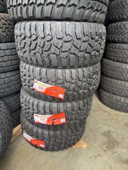 33x12.50r24 4 new tires Mileking MT installed and balanced