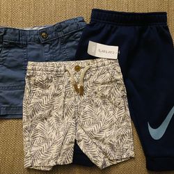 Boys Carter's/ Nike 12 Month 3pc Bottom Set