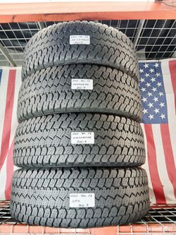 ✔️ Set of 4 Used Tires 265/70R17 GOODYEAR WRANGLER ATS ALL TERRAIN 265 70 17 TRUCK JEEP SUV 