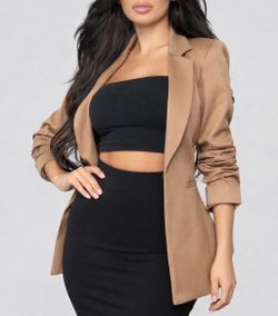 Mocha blazer (small-medium)