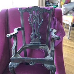 Reproduction Chippendale Child Chair Price Reduced. 