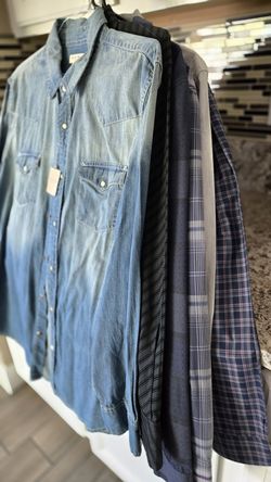 BUNDLE of 6 new and brand New men's shirts