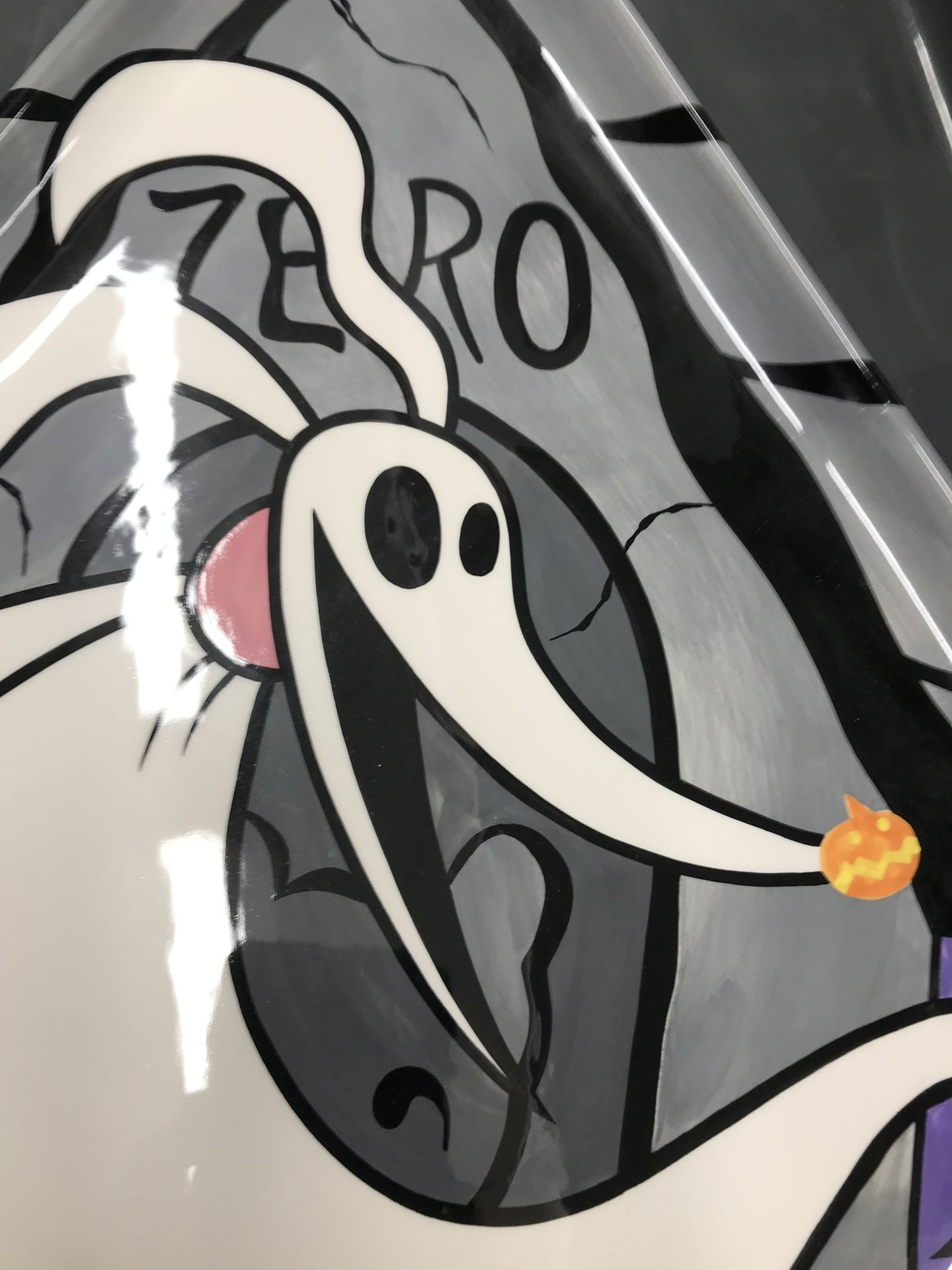 Zero Plate Nightmare Before Christmas Disney Auction