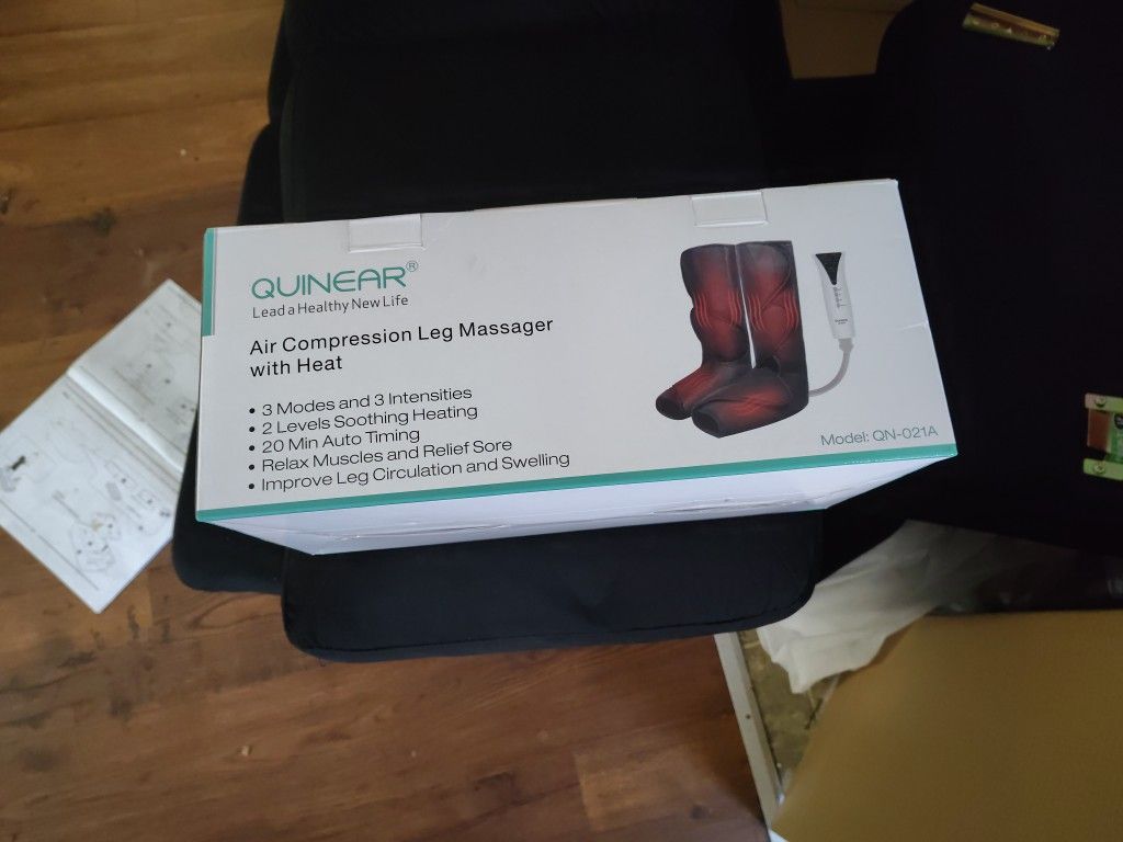 Air Compressor Leg Massager With Heat
