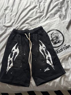 Hellsta* Shorts y2k Black n white