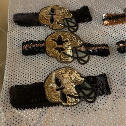 Beautiful Adult  Saints Headbands,  going fast
