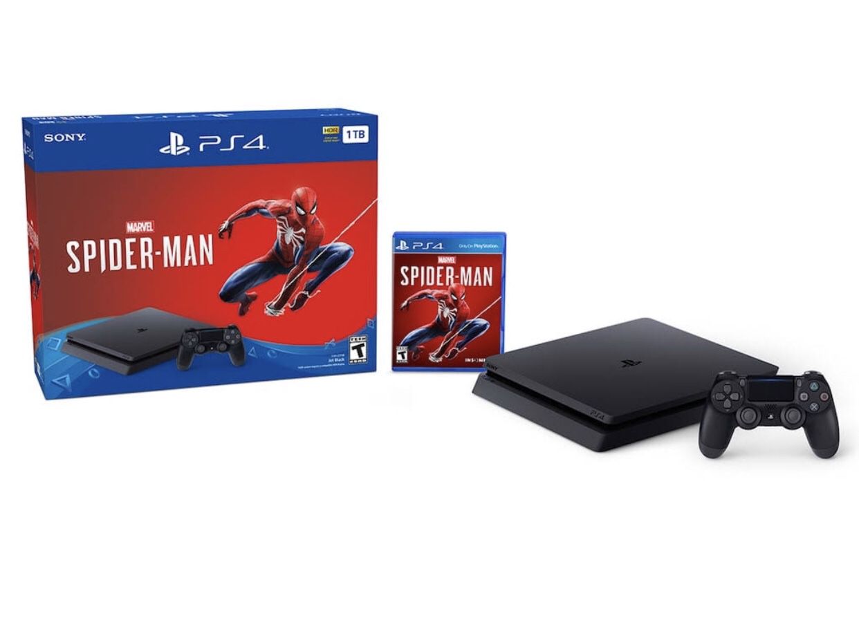 PS4 1TB Bundle with Spider-Man Game