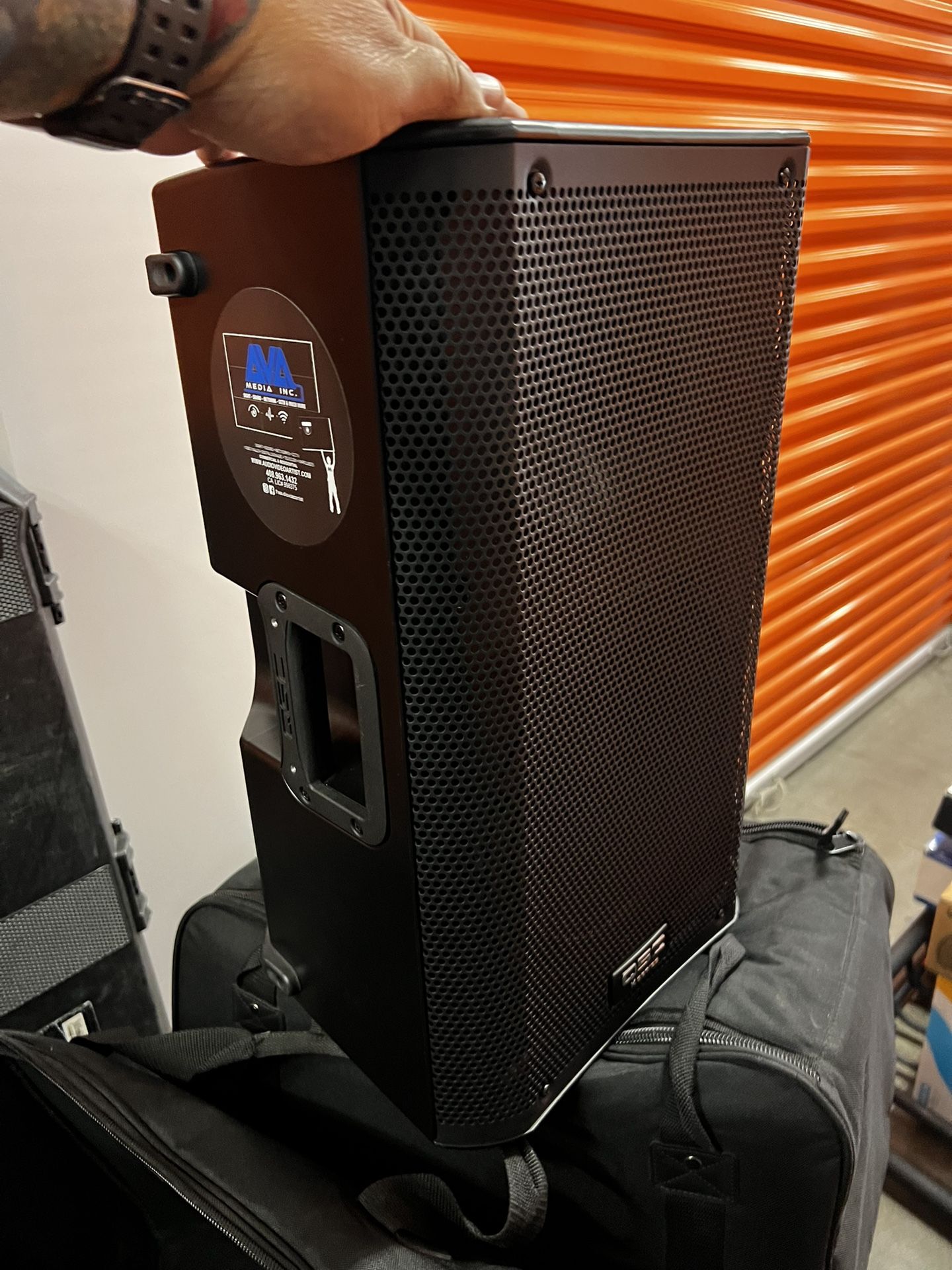 QSC K10 Speakers, KSUB And 12x12 Global Trusses