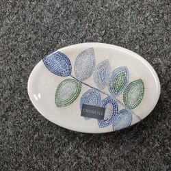 Mosaic Leaves Soap Dish