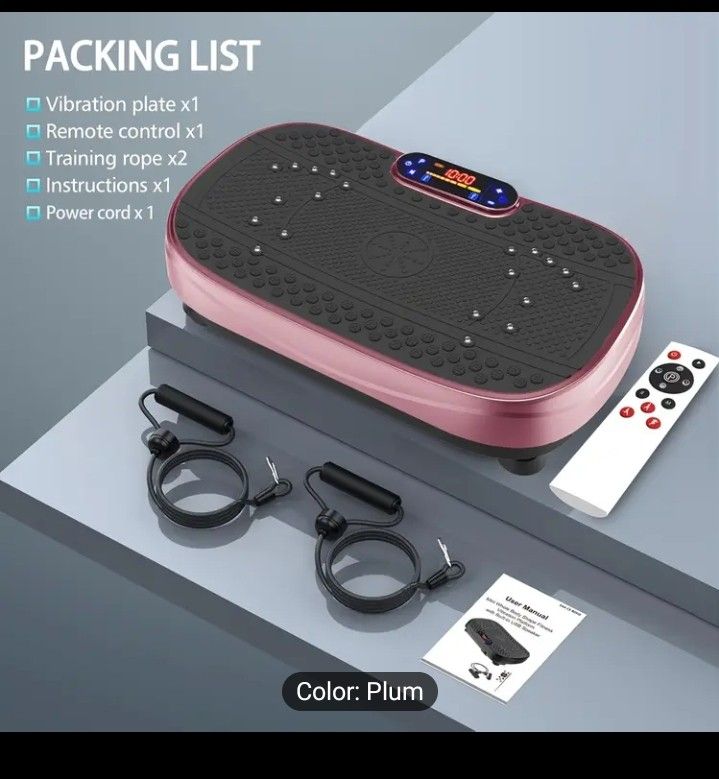 Exercise Vibrating Plate New Out Of Box