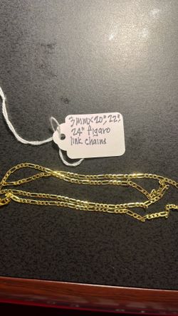 3mm Figaro Chains- Buy 1 Get 1 Free