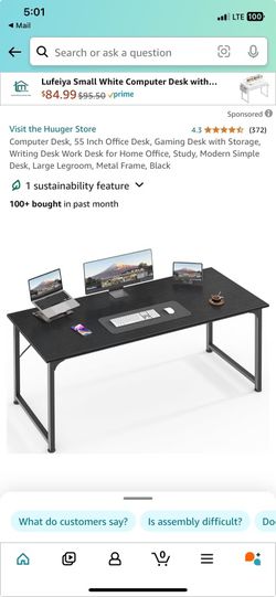 New computer desk
