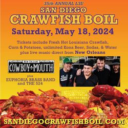 35th Annual San Diego Crawfish Boil Presented By Raising Canes + LSU SD